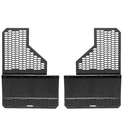 Putco 11-16 Ford SuperDuty Dually - (Fits Rear) - Set of 2 Mud Skins - HDPE w/ Hex Shield