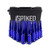 Mishimoto Mishimoto Steel Spiked Lug Nuts M12 x 1.5 24pc Set Blue