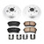 Power Stop 06-07 Hyundai Accent Rear Z17 Evolution Geomet Coated Brake Kit Power Stop 06-07 Hyundai Accent Rear Z17 Evolution Geomet Coated Brake Kit