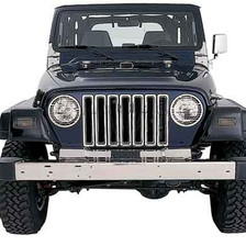 Grilles for Jeep Wrangler TJ Front Angry Grill 1997-2006