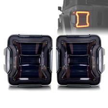 Smoked LED Tail Lights for Jeep Wrangler JL 2018+ Smoked LED Tail Lights for Jeep Wrangler JL 2018+