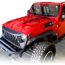 AVENGER Hood for Wrangler JL JLU Gladiator 2018 up AVENGER Hood for Wrangler JL JLU Gladiator 2018 up