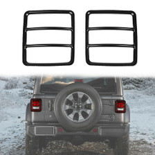 Metal Rear Tail Light Lamp Protector Trim Cover For Jeep Wrangler JL (2018-2023) Metal Rear Tail Light Lamp Protector Trim Cover For Jeep Wrangler JL (2018-2023)