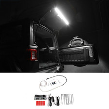 Rear Glass Lift Gate Hatch Dome LED Light Bar For Jeep Wrangler 2018-2023 JL 2&4 Door