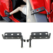 Front Foot Pegs Metal Rest Kick for Jeep Wrangler JK /JL & Unlimited  2007-2018 Front Foot Pegs Metal Rest Kick for Jeep Wrangler JK /JL & Unlimited  2007-2018