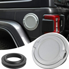 Gas Cap Cover Non-Fading Fuel Tank Door for Jeep Wrangler JL JLU 2018-2023 Gas Cap Cover Non-Fading Fuel Tank Door for Jeep Wrangler JL JLU 2018-2023