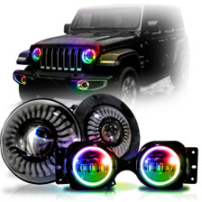 LED Headlights for Jeep Wrangler JL 2018 2019 2020 JLU