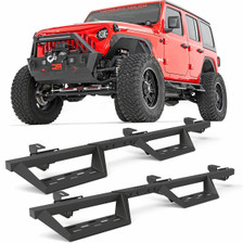 Running Boards Sides Steps for 2018-2024 Jeep Wrangler JL and Unlimited 4-Door  Running Boards Sides Steps for 2018-2024 Jeep Wrangler JL and Unlimited 4-Door