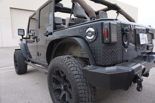 Steel Flat Top Metal Fenders for Wrangler JK 2007-2018 - JPFEDERATION