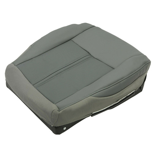 Front Seat Cushion Cover Driver Side For Jeep Grand Cherokee (2005-2007)  2-Tone Gray - JPFEDERATION