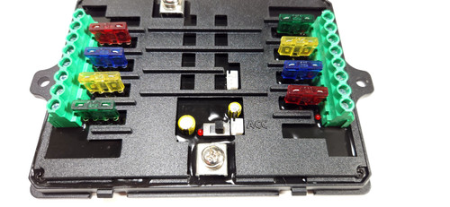 8 Gang Switch Box Panel Relay Kit RGB Multi-Color - JPFEDERATION