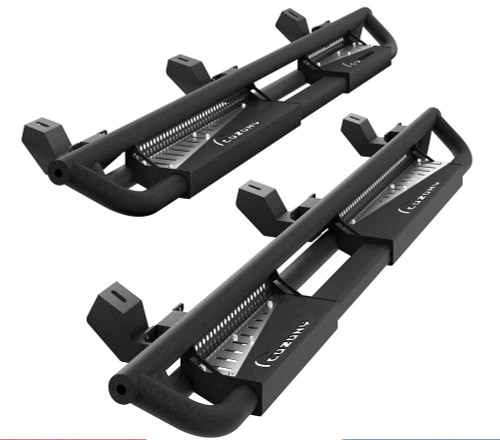 Nerf Bars Running Boards Side Steps for 2018-2024 Jeep Wrangler JL 4 Door