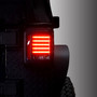 HELIOS Black LED Tail Lights for Wrangler JK 2007-2018