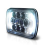 XPE Honeycomb LED Chrome  Projector Headlights w/DRL for XJ and YJ
