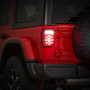 LED Red Tail Lights for Jeep Wrangler CJ YJ TJ