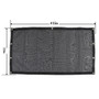 Rear Cargo Trunk Sun Screen Insulation Mesh Cover for Jeep Wrangler JL 2018-2023 4dr