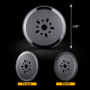 Tire Carrier Spare Tire Color LED Lighting Kit with Remote