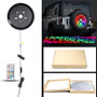Tire Carrier Spare Tire Color LED Lighting Kit with Remote