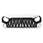 White & Black Shark Grill Jeep Wrangler JK 2007-2017