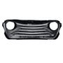 Shield Mesh Matte Black Grille for Jeep Wrangler JL JT 2018-2022