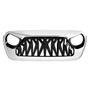 White Shark Grille for Jeep Wrangler JL JT 2018-2021