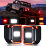 Smoked 3rd Gen LED Tail Lights Brake Turn Signal Reverse for Jeep Gladiator JT 2019-2023 