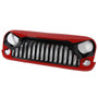 Red Angry Bird No Mesh Grille for Jeep  Wrangler JK JKU 2007-2017 