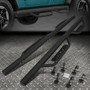 Coated Stars Side Steps for 2018-2022 Jeep Wrangler JL 4 Door 