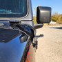 A-Pillar Cube RGB +White Wireless Kit Lights with Bracket for Jeep Wrangler JL JLU JT Gladiator 