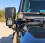 A-Pillar Cube RGB +White Wireless Kit Lights with Bracket for Jeep Wrangler JL JLU JT Gladiator 