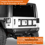 Tailgate Reinforcement Steel Powder Coated For 2007-2018 Jeep Wrangler JK