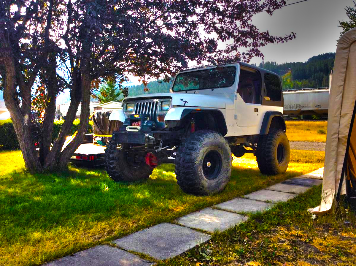 Jeep wrangler square headlights to round