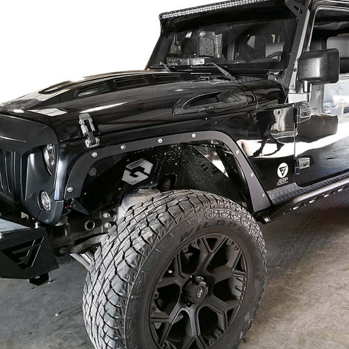 JF Steel Fender Delete Kit for Wrangler JK 20072018 JEEPFEDERATION