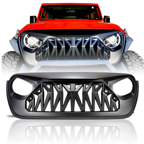 GLADIATOR WARRIOR Front Grille for Jeep Wrangler JL & Gladiator 2018+ -  JPFEDERATION