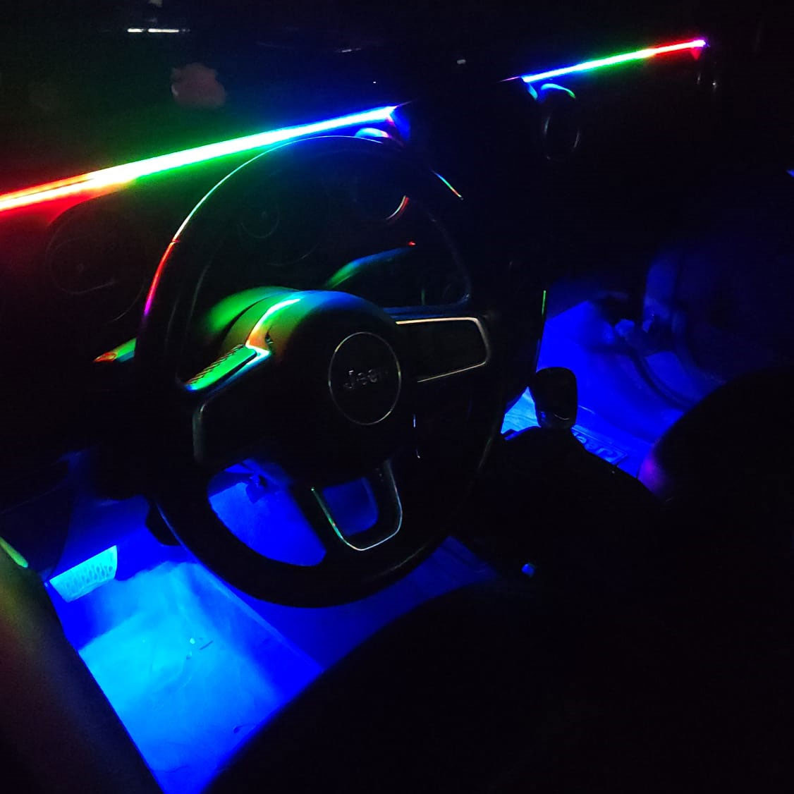 Interior Flow RGB LED Strip Kit for Jeep 