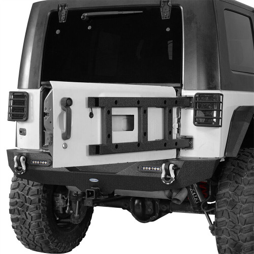 Tailgate Reinforcement Steel Powder Coated For 20072018 Jeep Wrangler