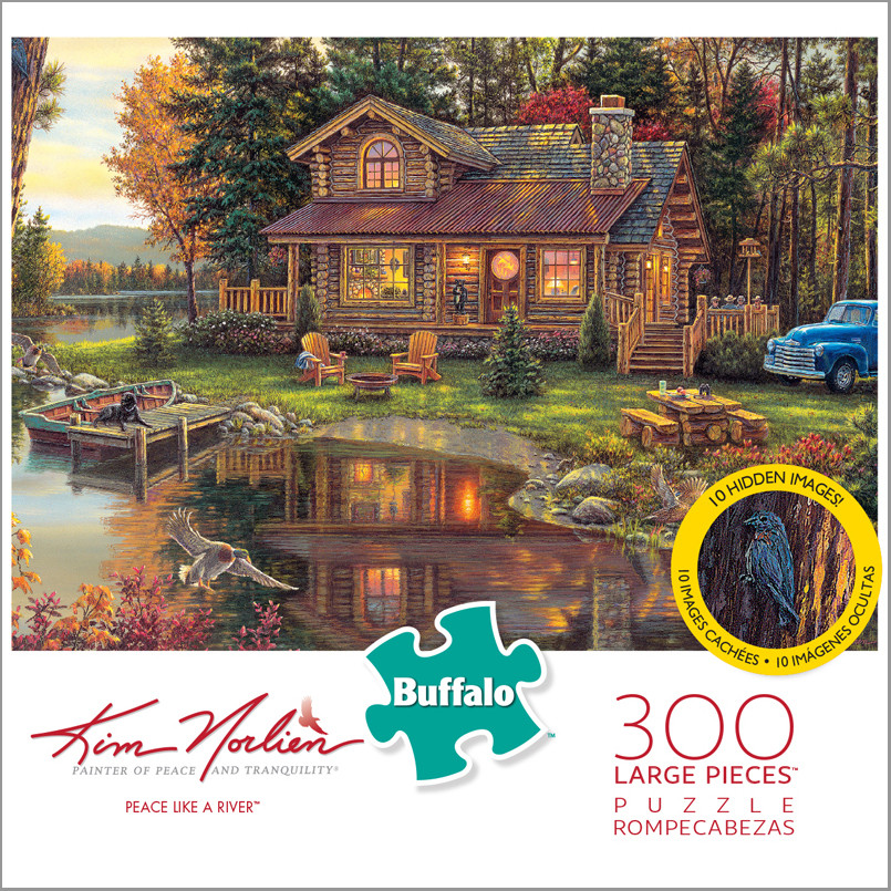 Kim Norlien Peace Like A River 300 Large Piece Jigsaw Puzzle