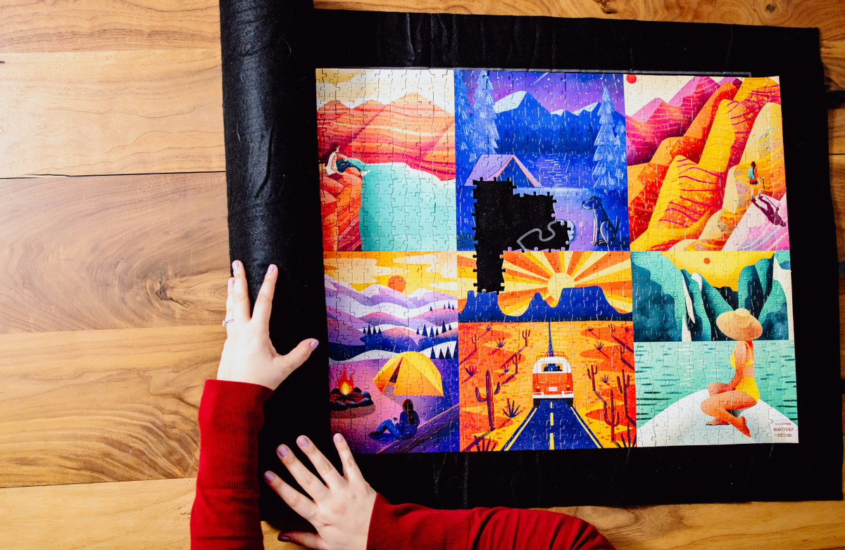 Jigsaw Pro Roll-Up Puzzle Mat