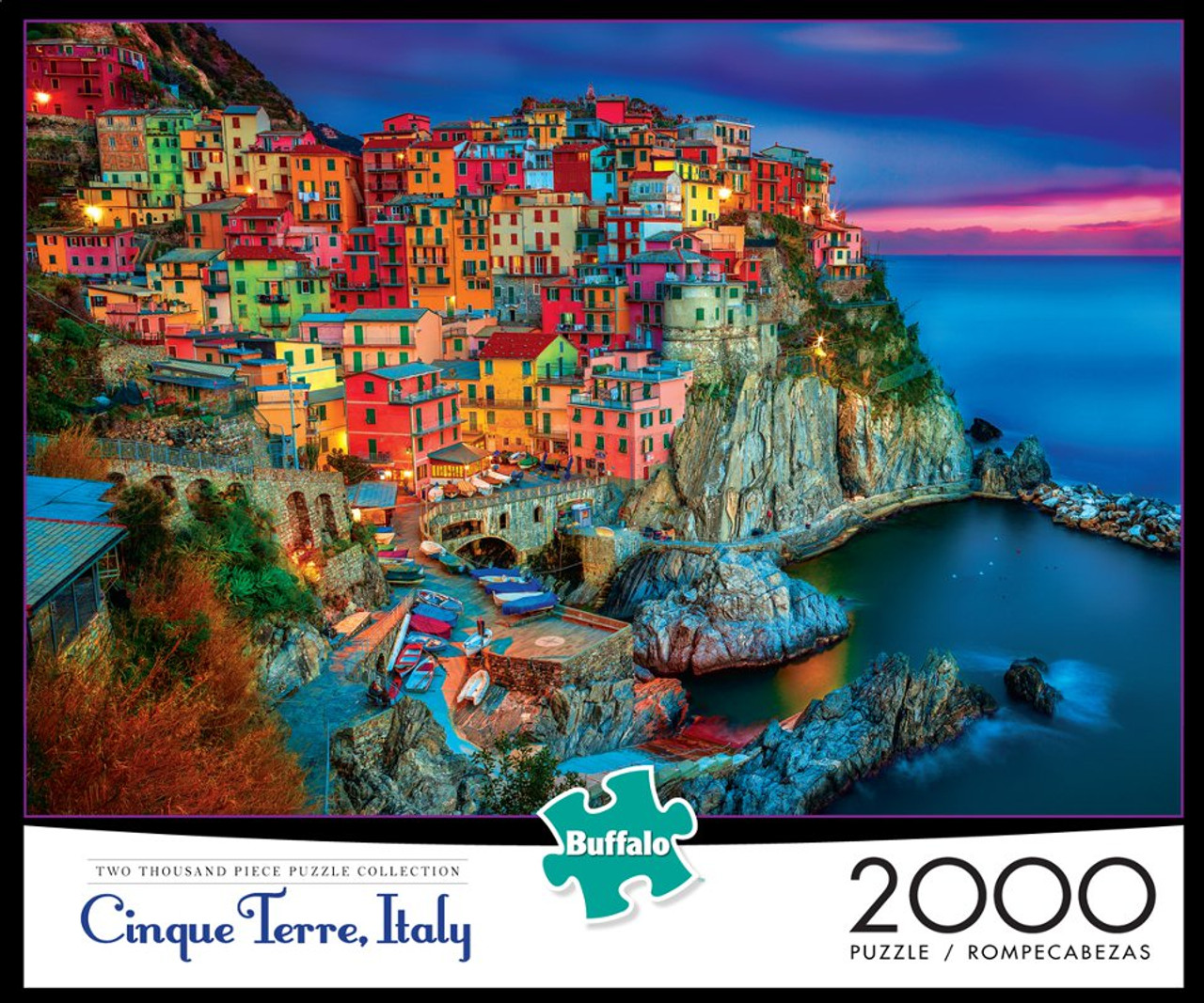 Puzzle Italie 1000 pièces Riomaggiore Cinque Terre Italie Puzzle Jeu  Artwork Souvenir Voyage en bois
