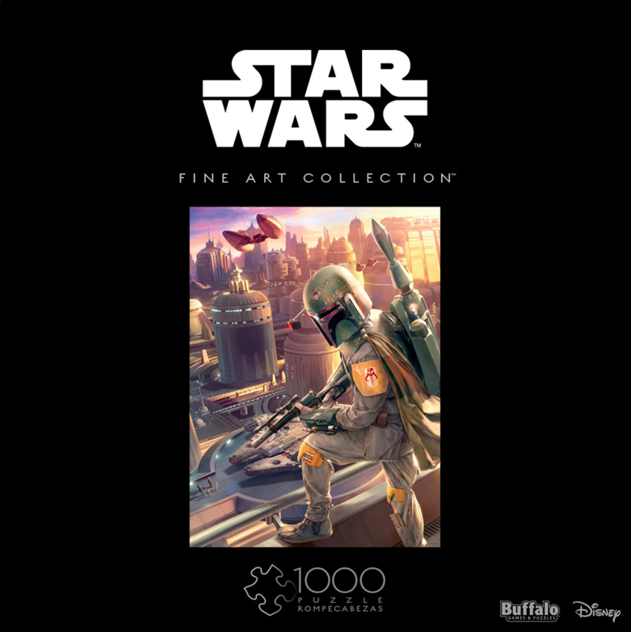 Star Wars™ Fine Art Collection Boba Fett 1000 Piece Jigsaw Puzzle