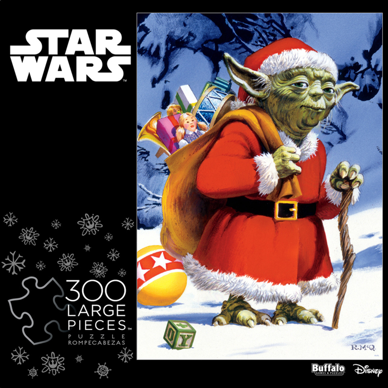 Star Wars™ Holiday Yoda 300 Large Piece Jigsaw Puzzle