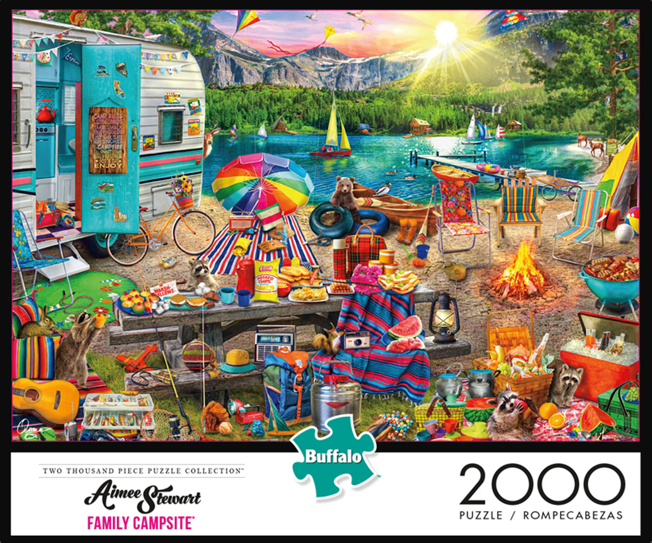 Photo puzzle 2000 pieces - The most pieces for the most fun