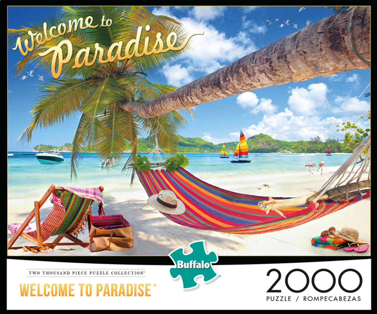 Paradise Beach (1000 Piece Puzzle) 