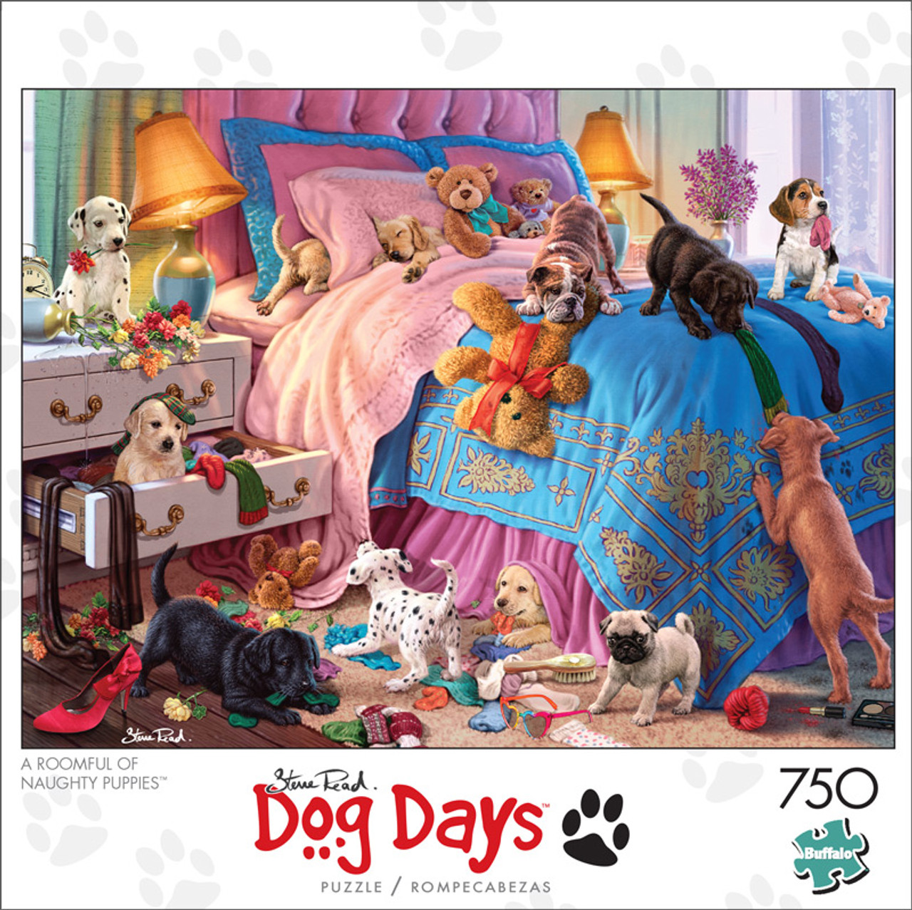 Buffalo Games - Dog Days - True Friends - 750 Piece Jigsaw Puzzle 