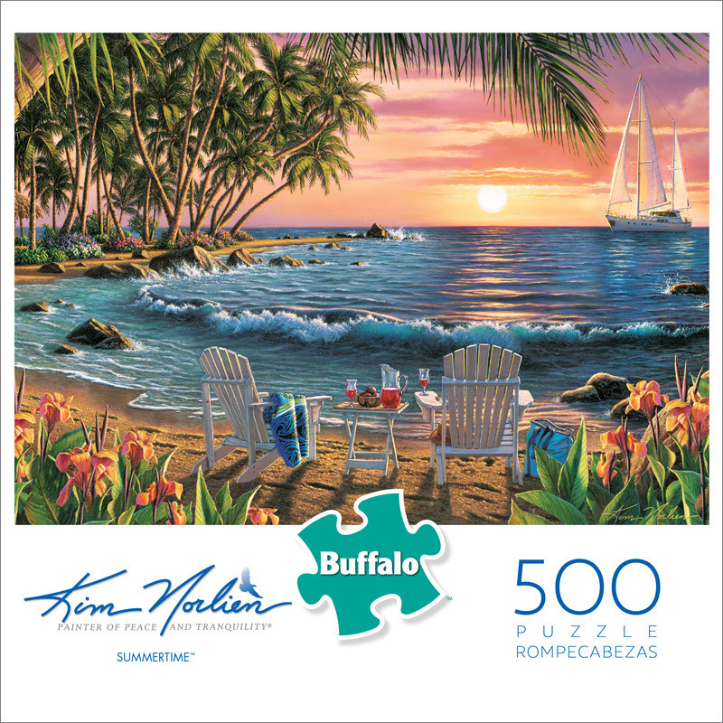 『I BUILD MY TIME』 Schwitters 限定500部 Kim Norlien Summertime 500 Piece Jigsaw Puzzle