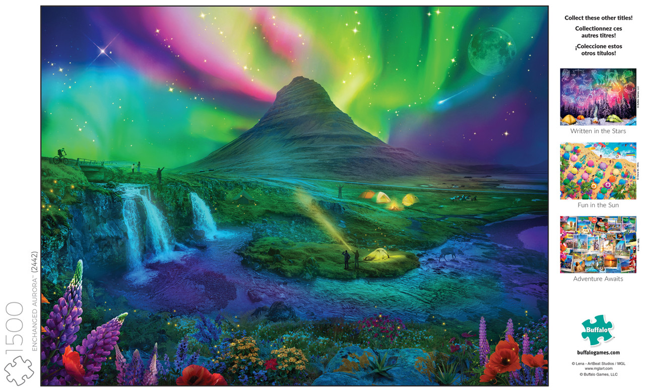 Enchanted Aurora 1500 Piece Jigsaw Puzzle