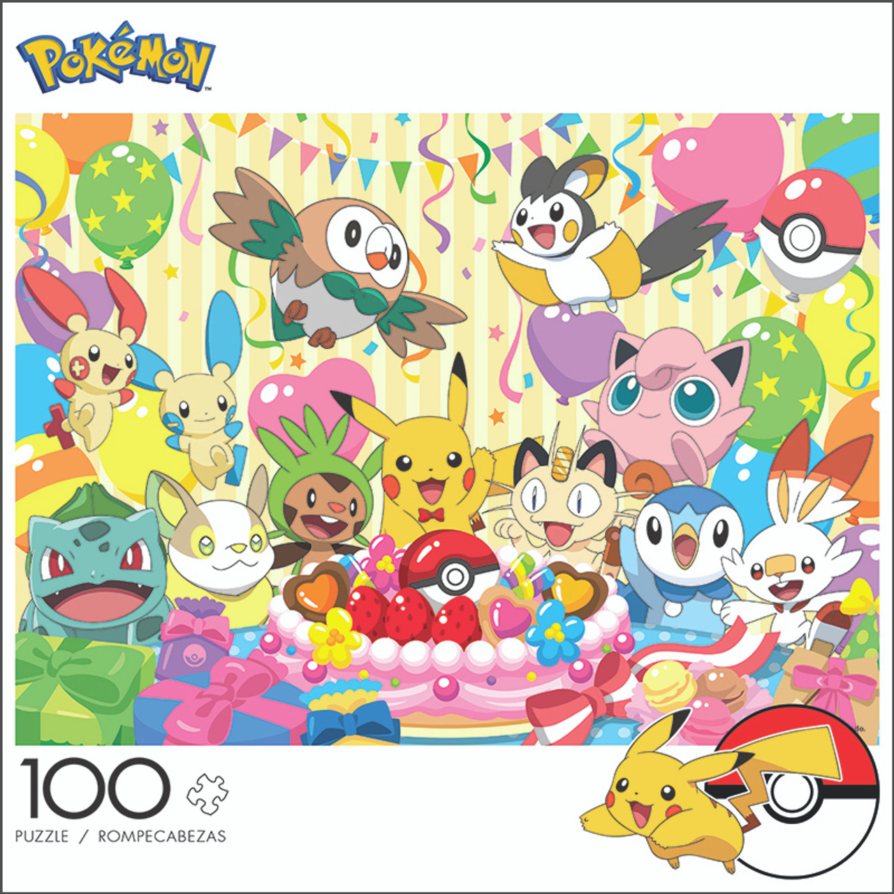 Pokémon Celebration 100 Piece Jigsaw Puzzle