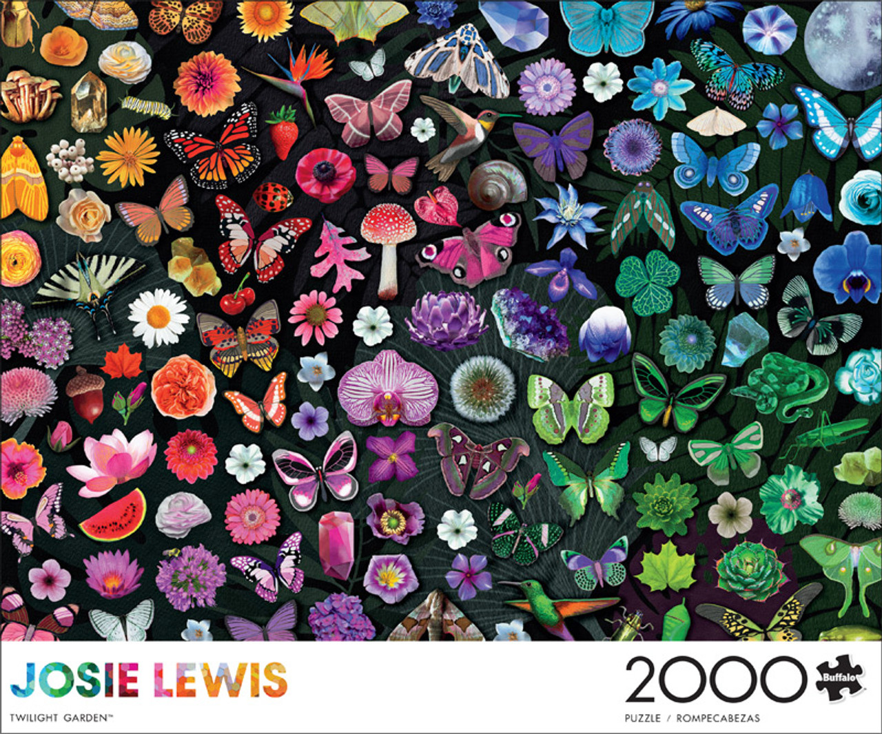 jefe Generalizar Requisitos Art of Play Josie Lewis Twilight Garden 2000 Piece Jigsaw Puzzle