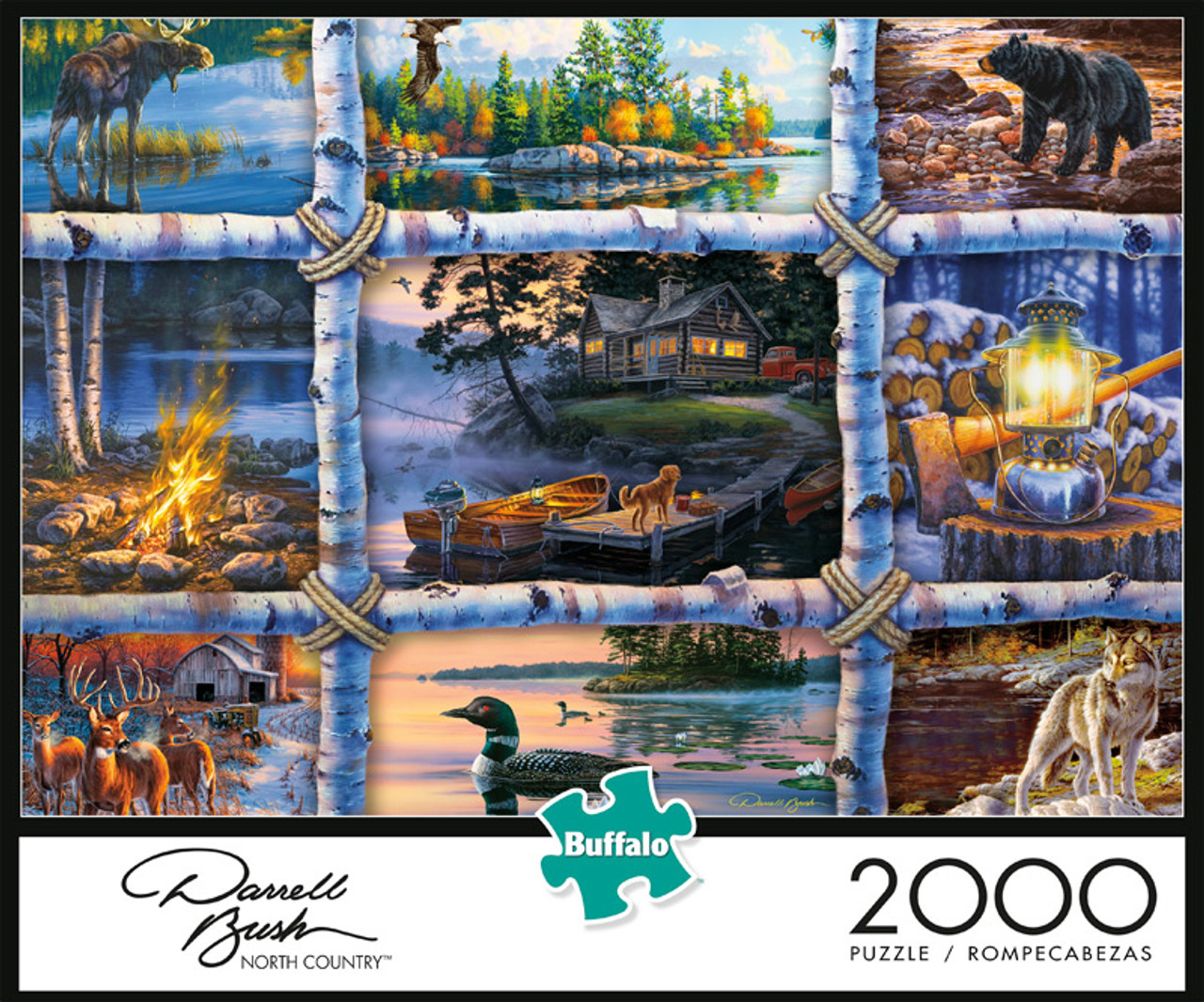 Darrell Bush North Country 2000 Piece Jigsaw Puzzle