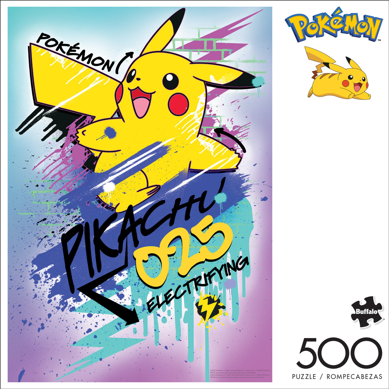 Pokemon PK500-02 Lets Eat Together! Celebration Cake 500-Piece Puzzle